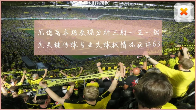 厄德高本场表现分析三射一正一错失关键传球与丢失球权情况获评63分
